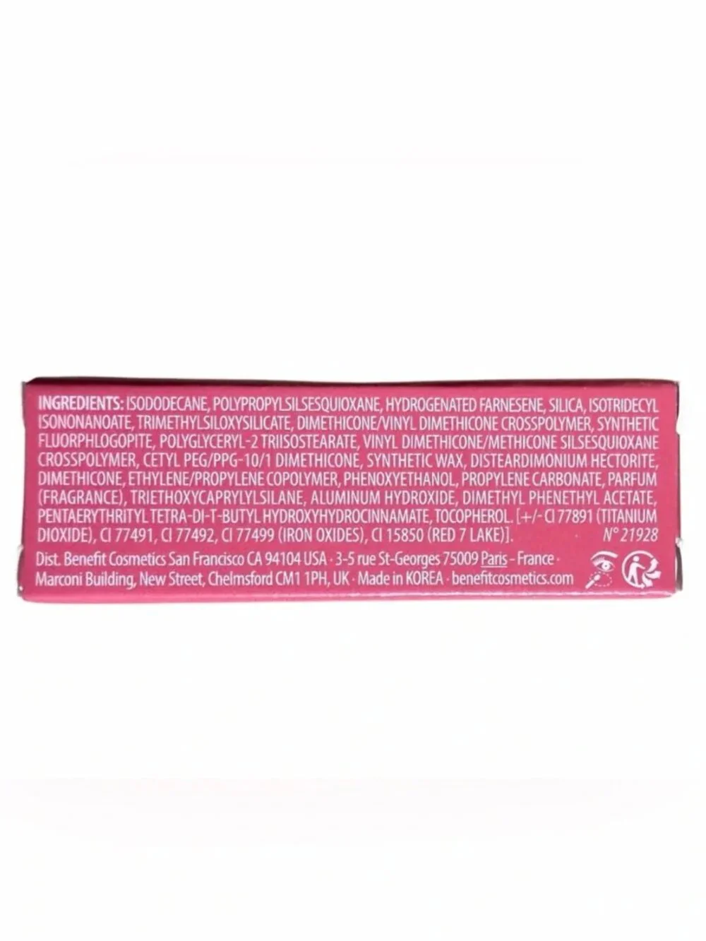 NEW IN BOX BENEFIT COSMETICS Play Daze Airy Liquid Blush in Willa